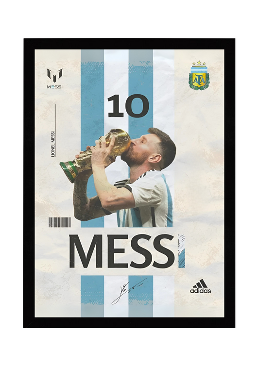 Argentina Lionel Messi (WC2022) Poster